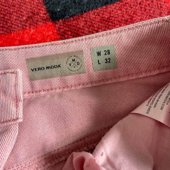 Pink jeans wide legs - Picture 2 of 3